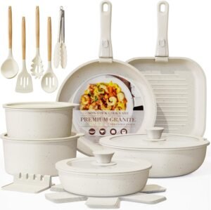 Astercook 23 Pcs Pots and Pans