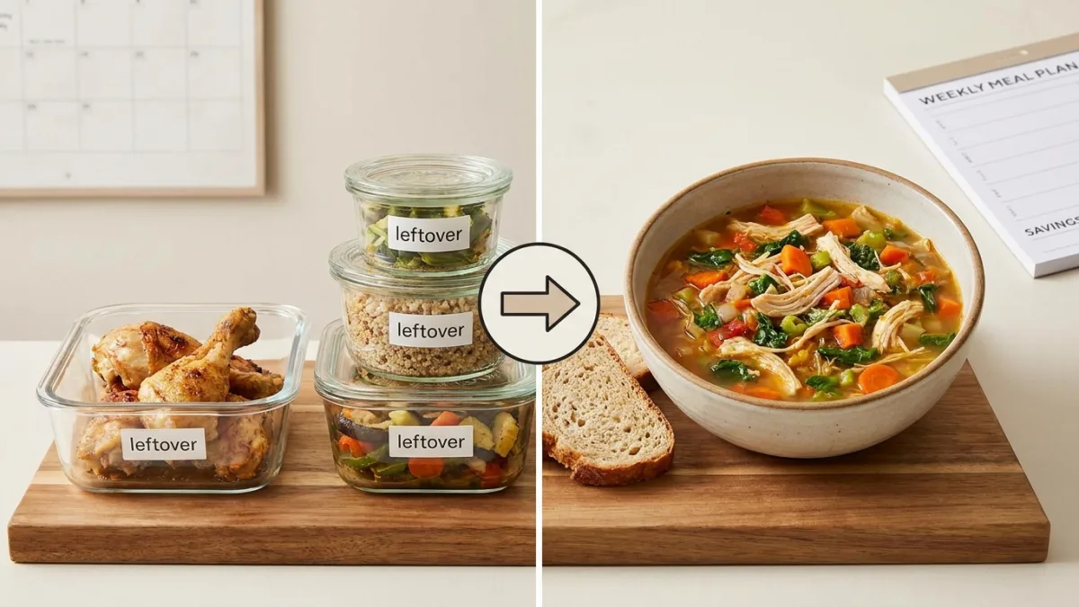 Leftover Transformation Ideas for Gluten Free Meals.