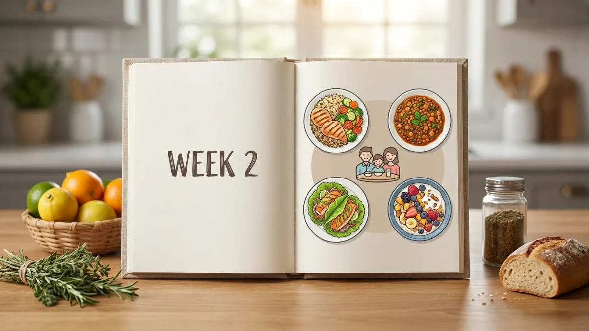 Week 2 Meal Plan — Building Variety for the Whole Family.